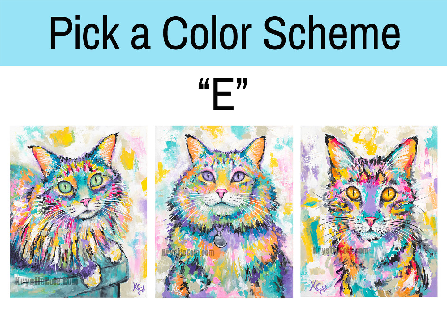 Custom HAND-PAINTED Acrylic on Canvas Pet Portrait
