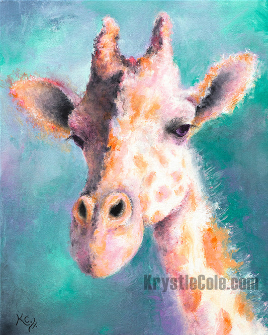 Giraffe Art Print - Twiga
