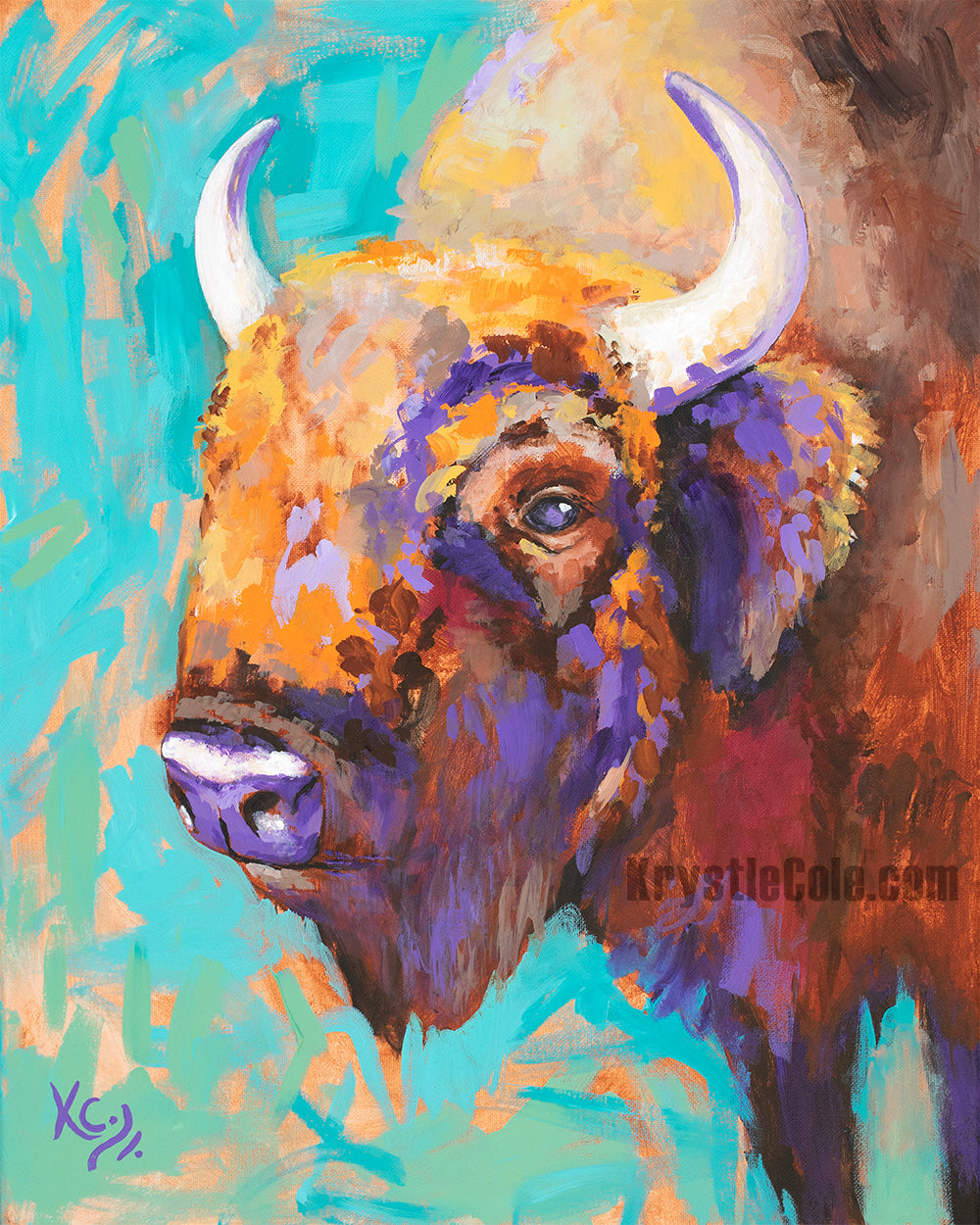 Buffalo Art Print