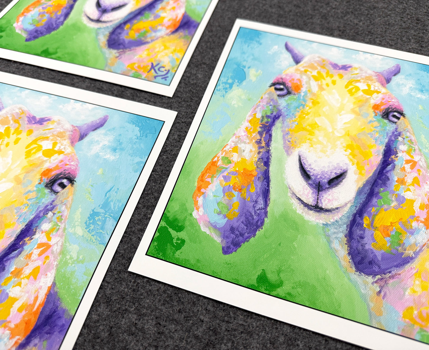 Nubian Goat Print - For the Love of Goats