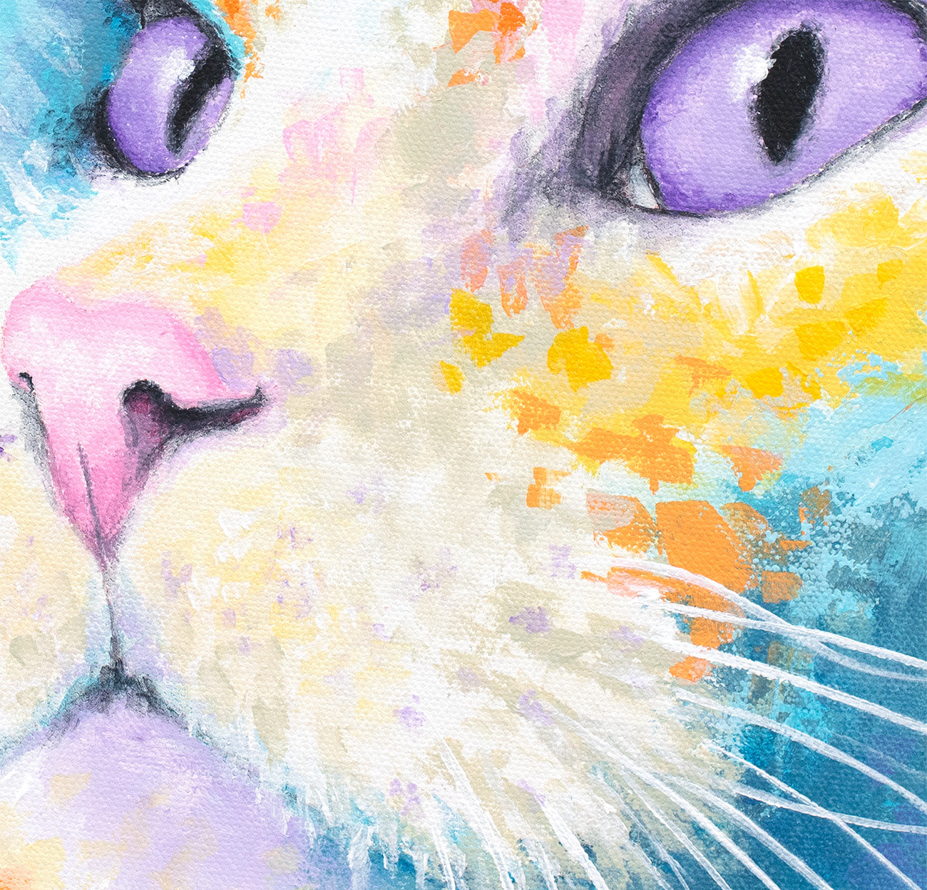 Cat Art Print - His Loving Eyes