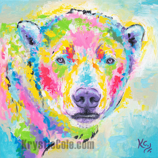 Polar Bear Art Print