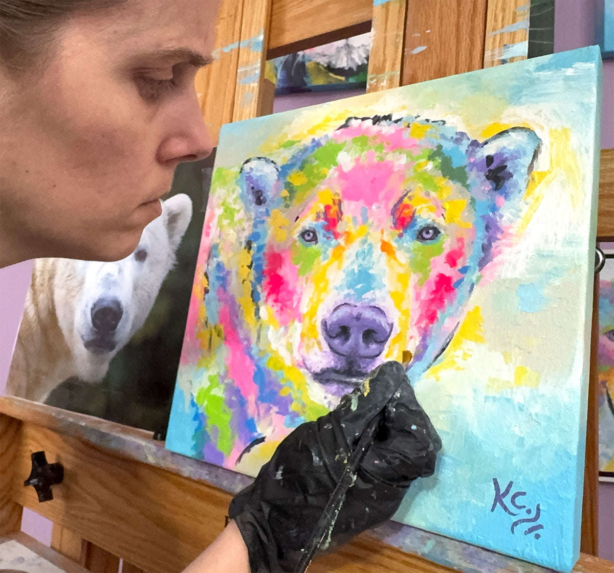 Polar Bear Art Print