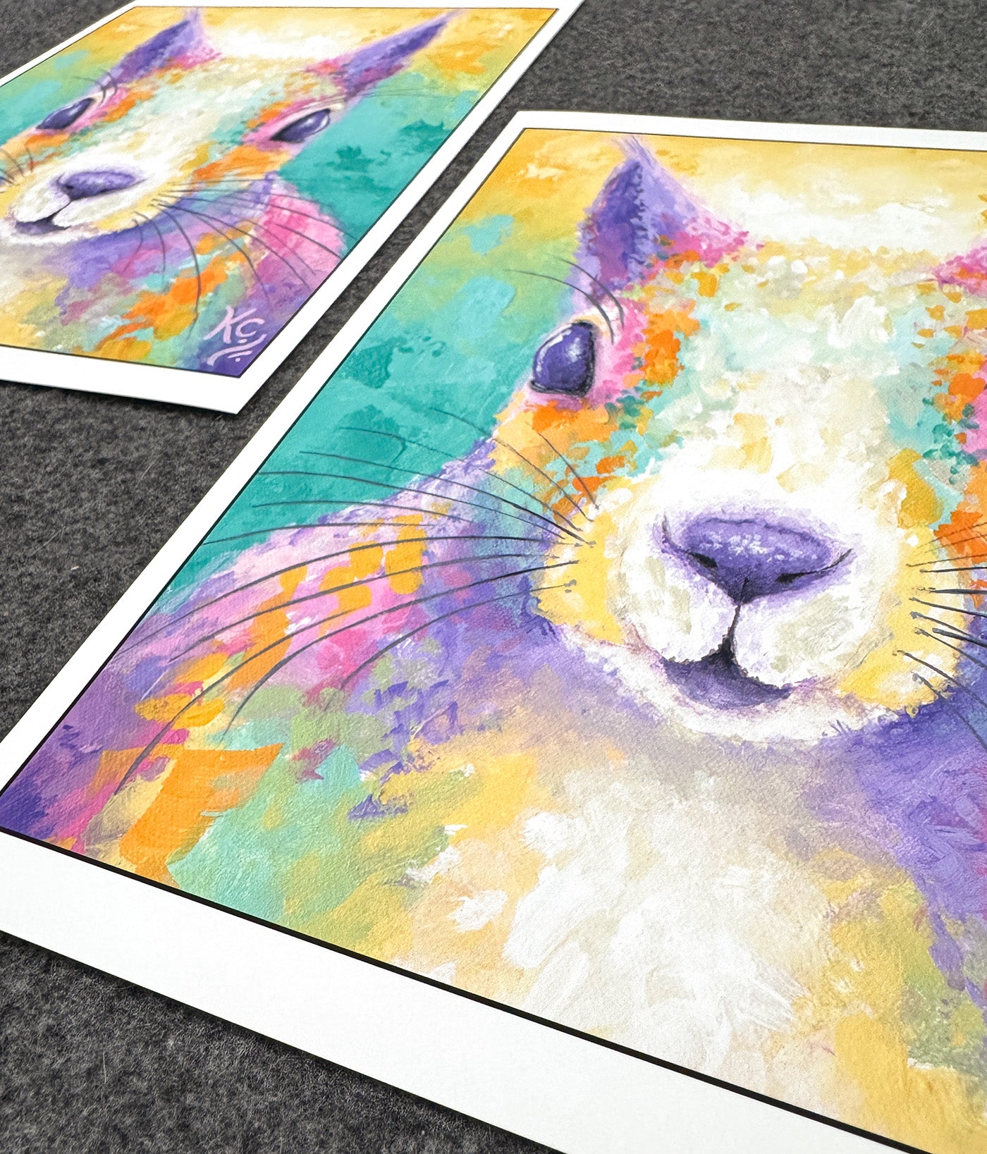 Spirit Squirrel Art Print