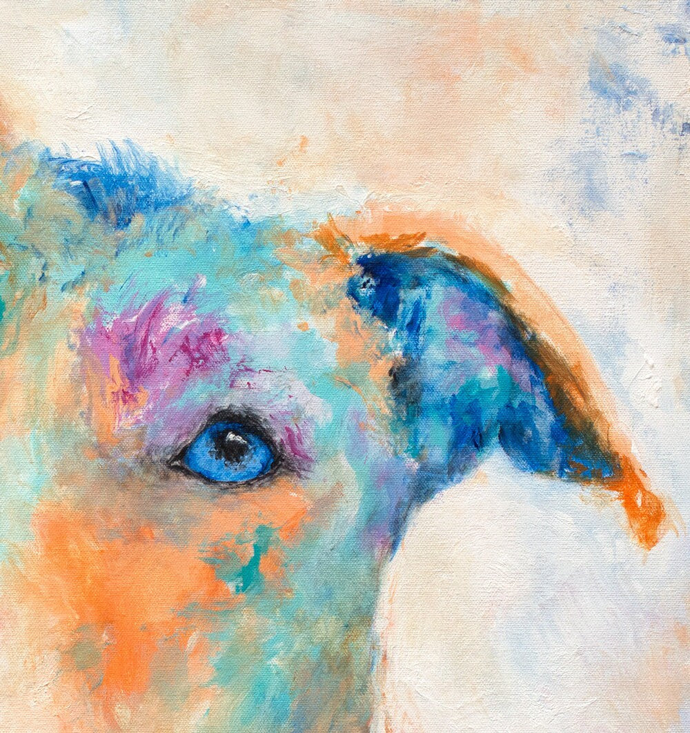 Pit Bull Painting - 24x24"