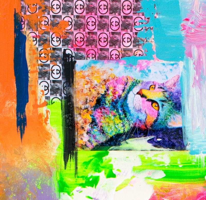 King Samadhi Cat Print