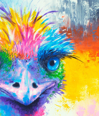 Emu Painting - 24x30"