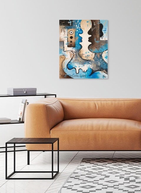 Frolic of the Serene Painting - 20x24"