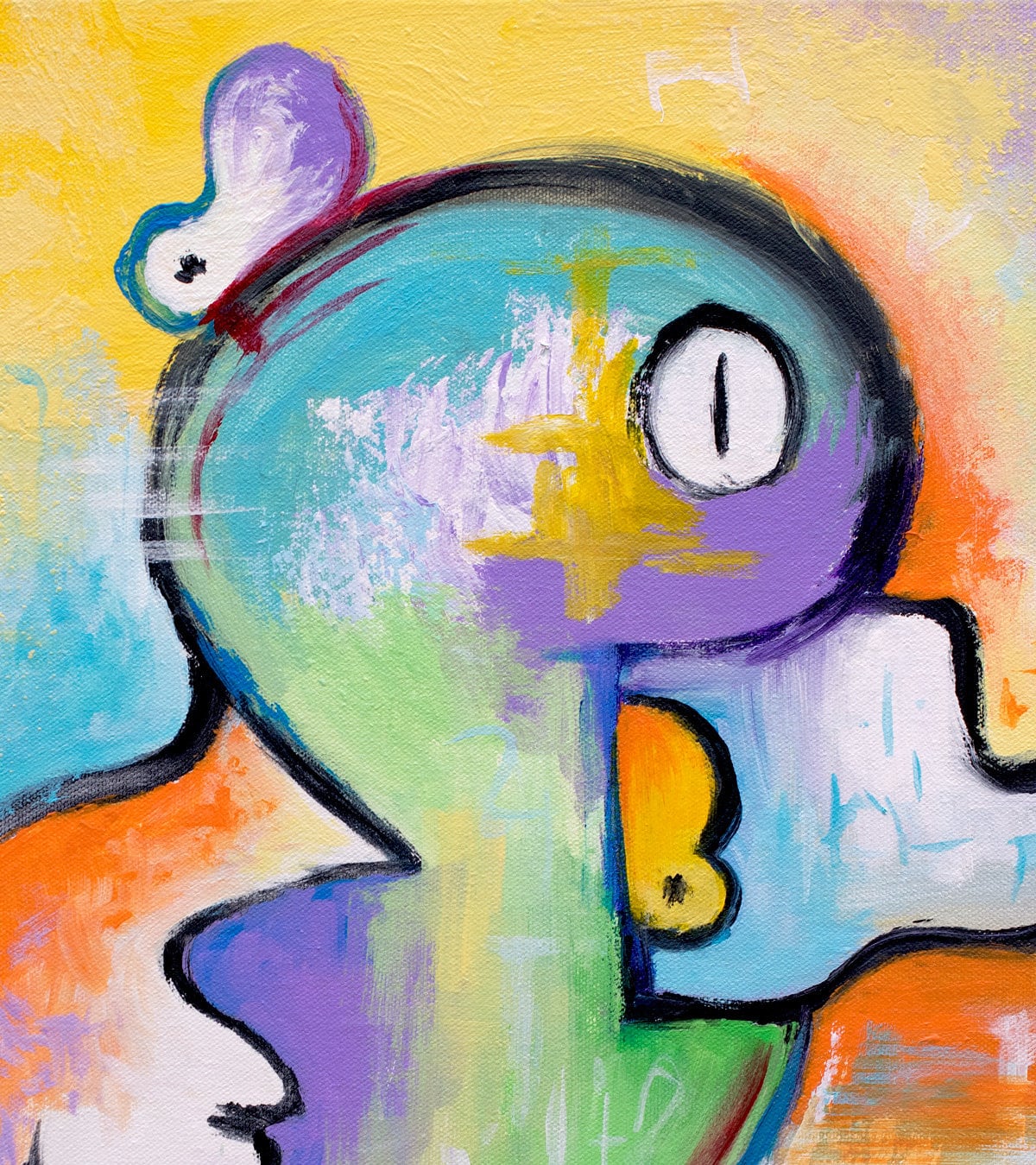 Together on the Inside Painting - 16x20"