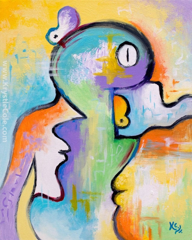 Together on the Inside Painting - 16x20"