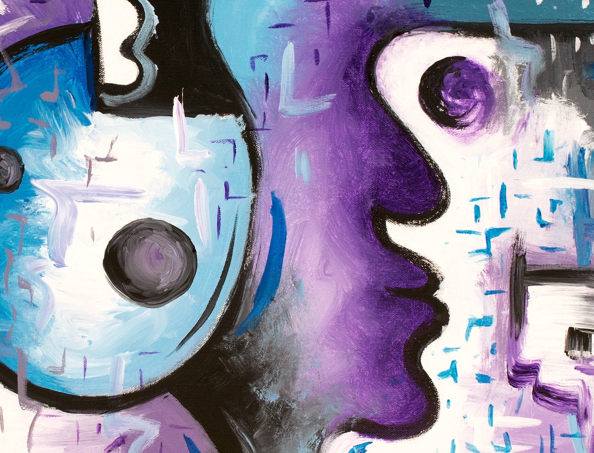 Reality Charade Painting - 24x24"