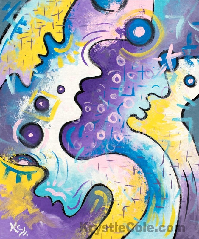 The Mortal Infinite Painting - 20x24"