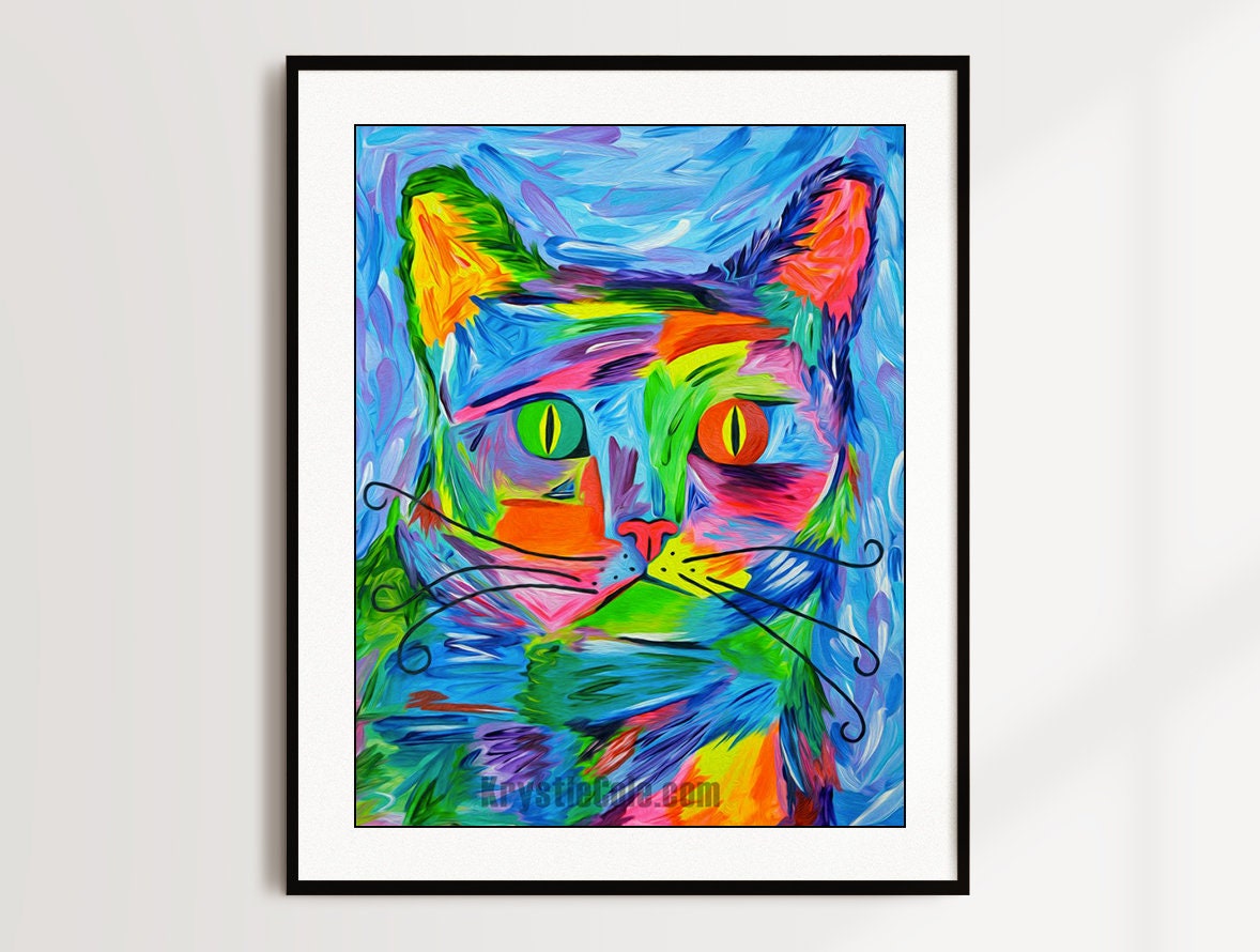 Karma the Grump Cat Print
