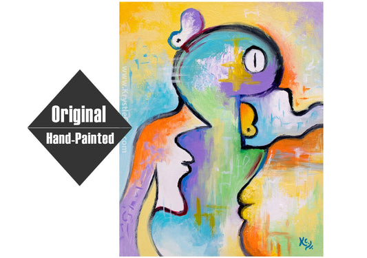 Together on the Inside Painting - 16x20"