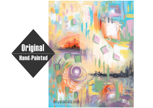 Between Worlds Painting - 16x20"