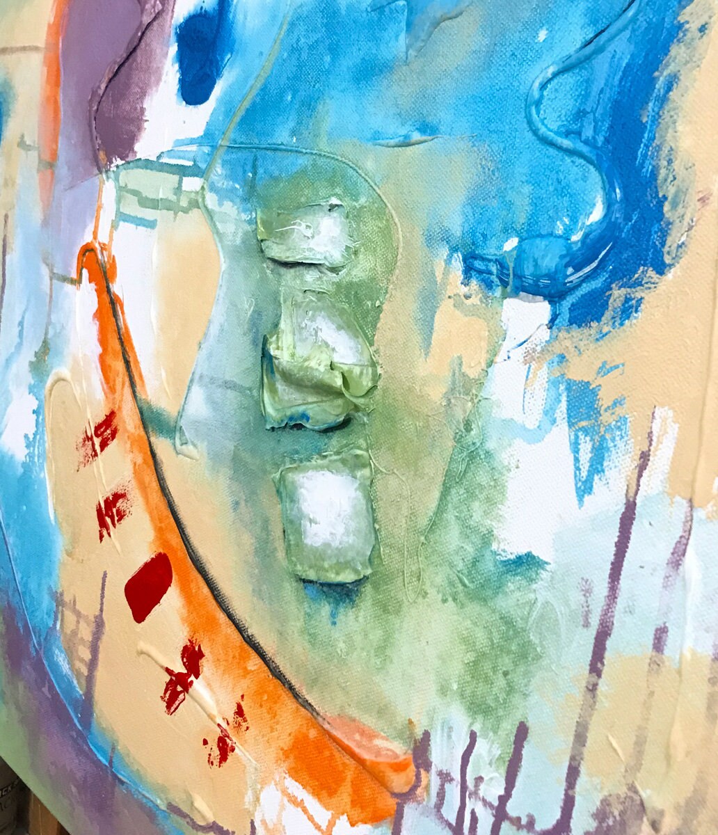 Big Mind Walkabout Painting - 22x28"