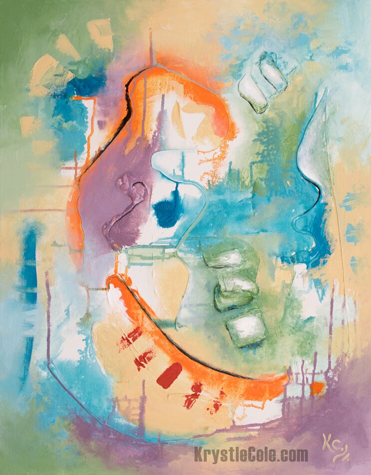 Big Mind Walkabout Painting - 22x28"