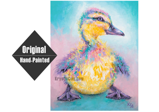 Duckling Painting - 16x20"