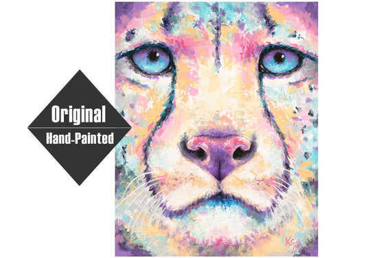 Cheetah Painting - 18x22"