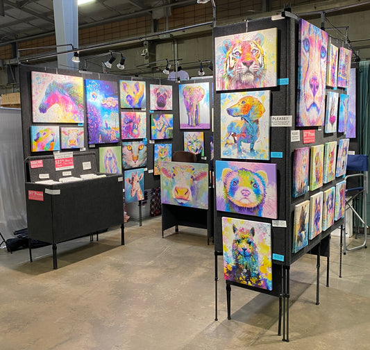 My Art Booth at Affair of the Heart 2023