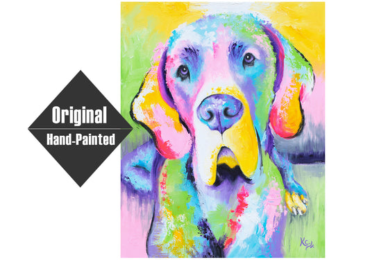 Buford the Great Dane Painting - 26 x32"