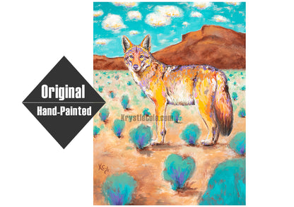 Coyote Painting - 34x44"