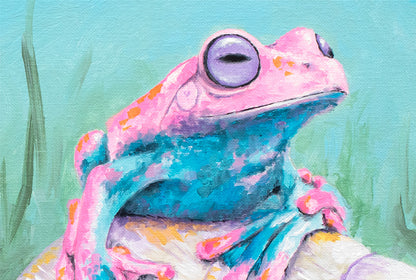Hitchhiker Painting - 18x22"
