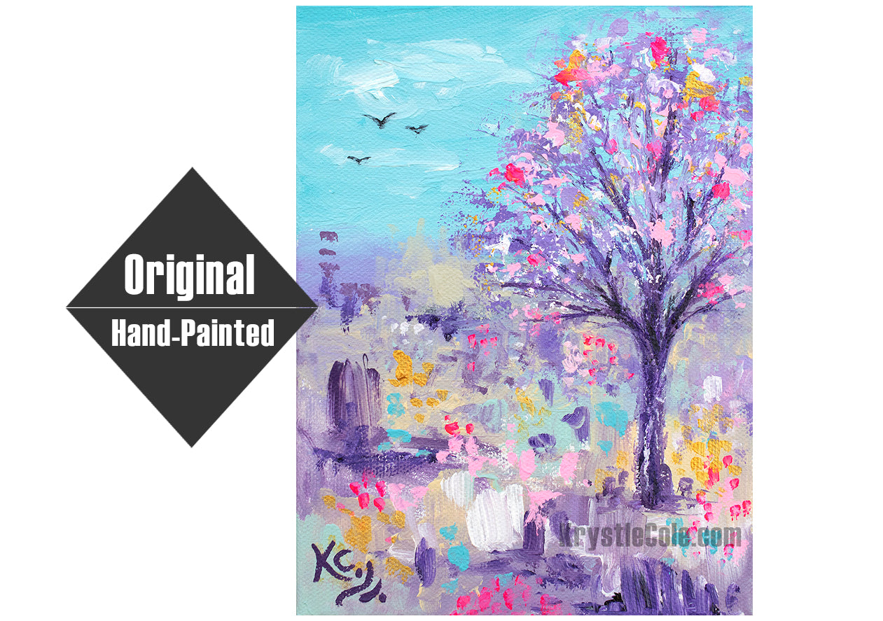 Hope Springs Painting - 6x8"