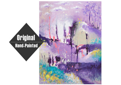 Limbo of the Dream Mind Painting - 18x24"