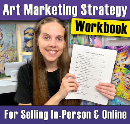 Art Marketing Strategy Workbook (Digital Download)