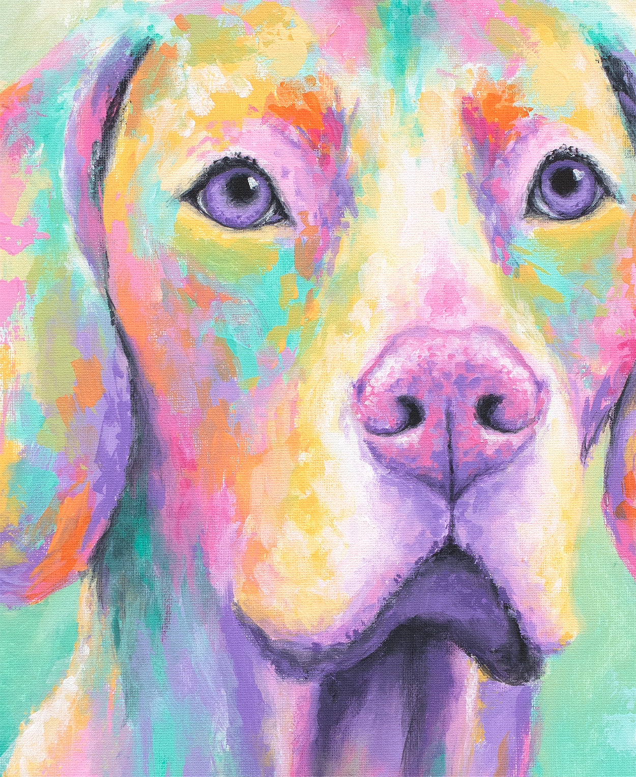 Vizsla Dog Art Print