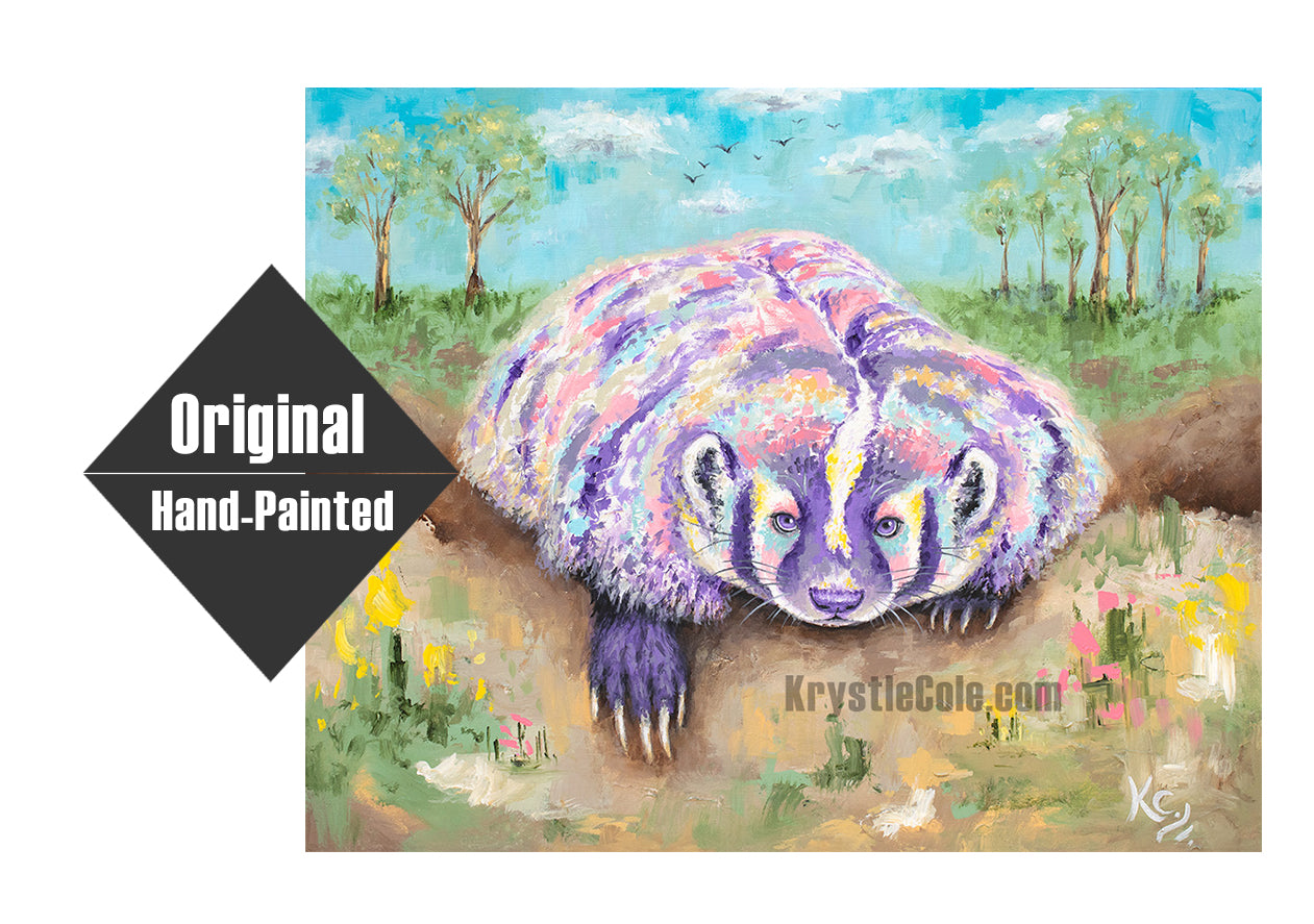 Badger Painting - 26x32"