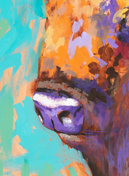 Buffalo Painting - 18x22"