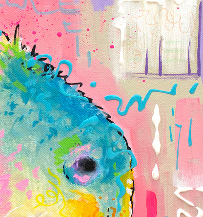 Capybara Art Print - Capy Side Eye