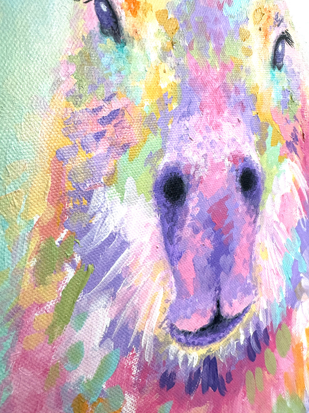 Soul Spirit Capybara Painting - 11x14"