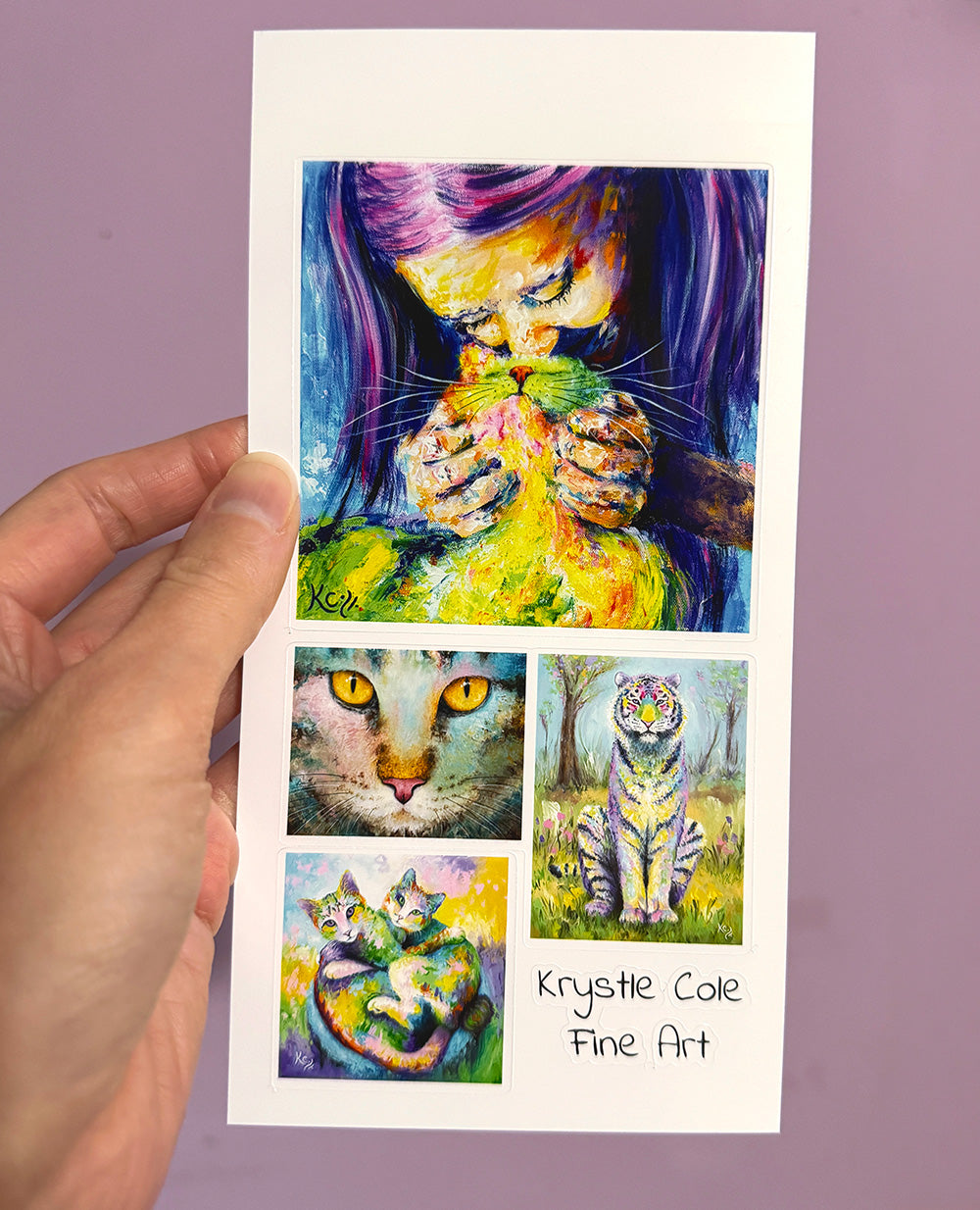 Cat Sticker Sheet