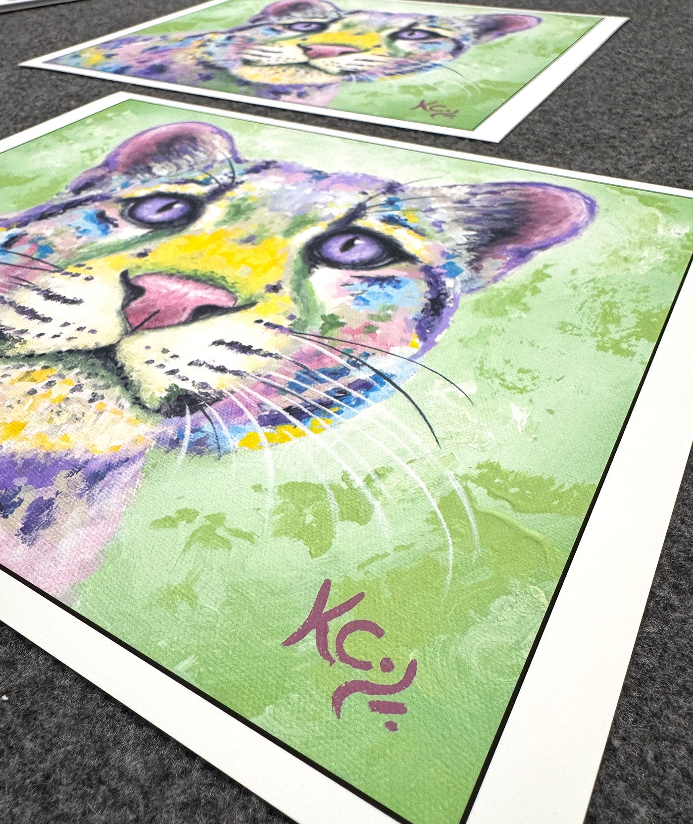 Clouded Leopard Art Print