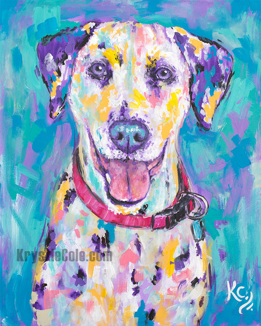 Dalmation Art Print