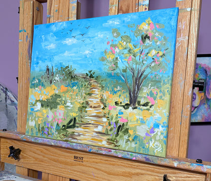 Impressionism Landscape 1 Painting - 16x20"