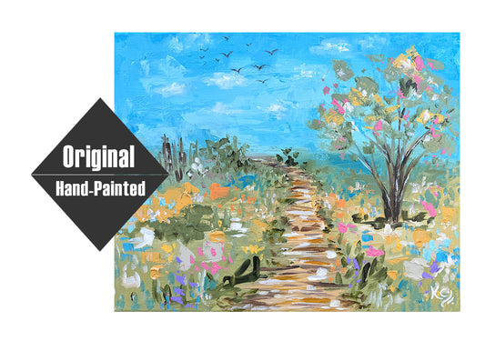 Impressionism Landscape 1 Painting - 16x20"