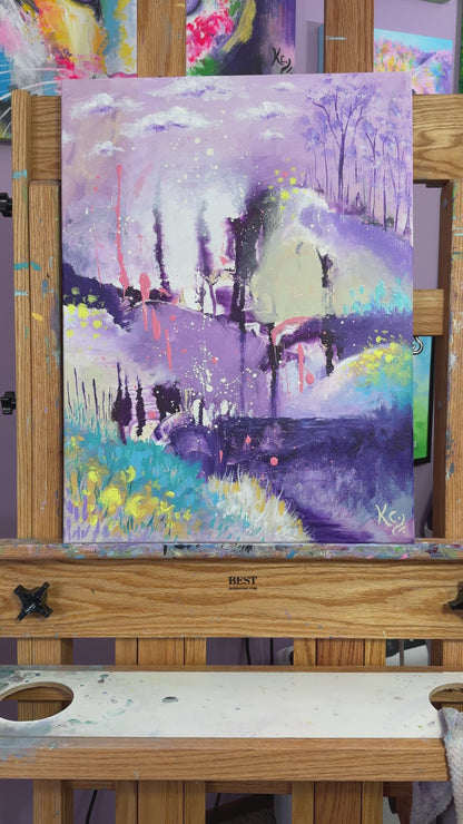 Limbo of the Dream Mind Painting - 18x24"