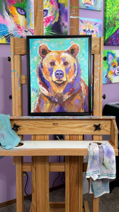 Bear Painting - 18x22"
