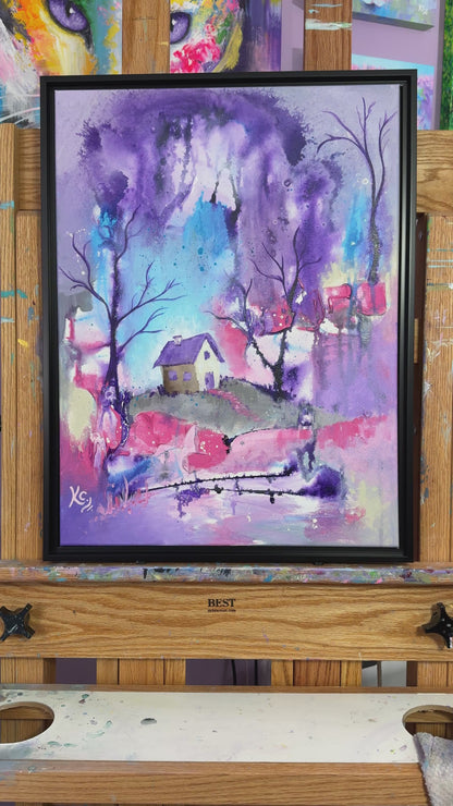 The Place Dreams Call Home Painting - 20x26"