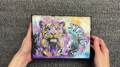 Strong Painting - 6x8"