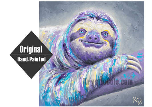 Sloth Painting - 24x24"