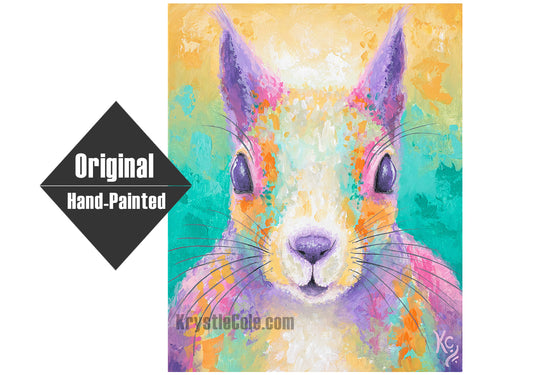 Spirit Squirrel Painting - 11x14"