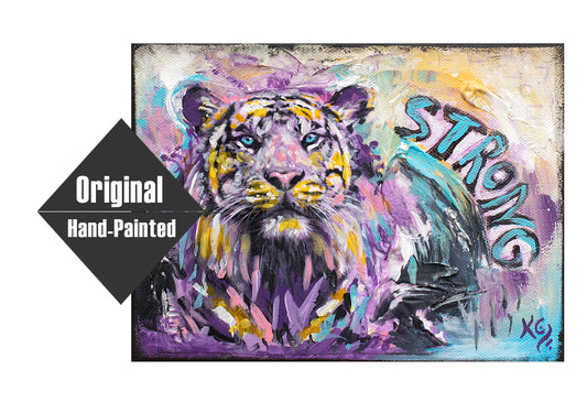 Strong Painting - 6x8"