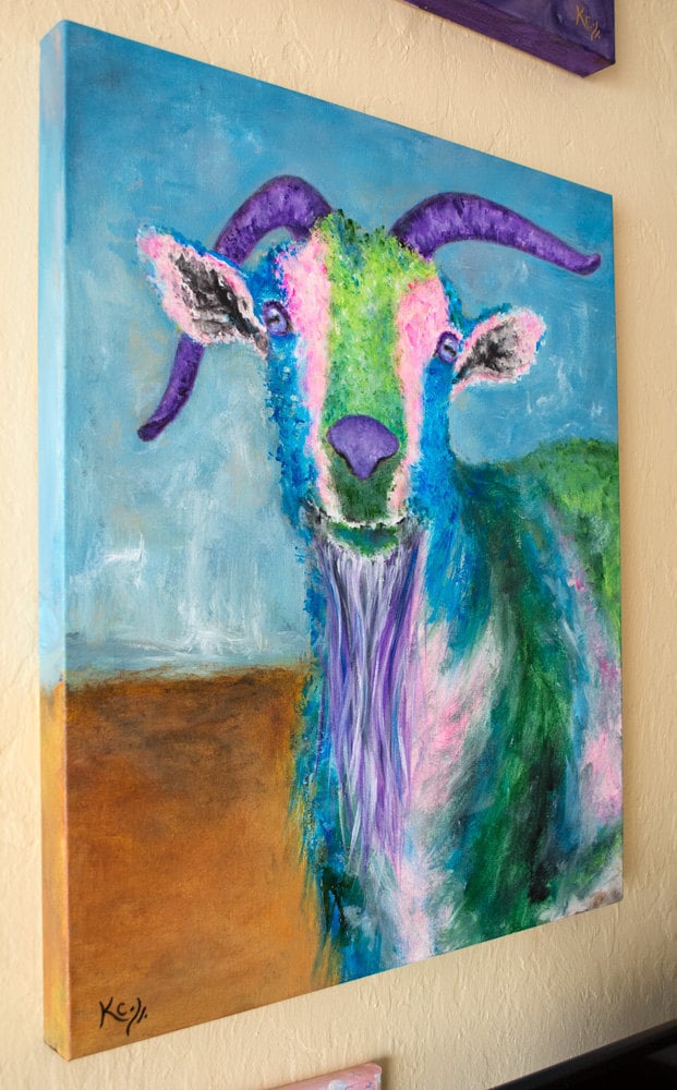 Billy Goat Painting - 20x24"