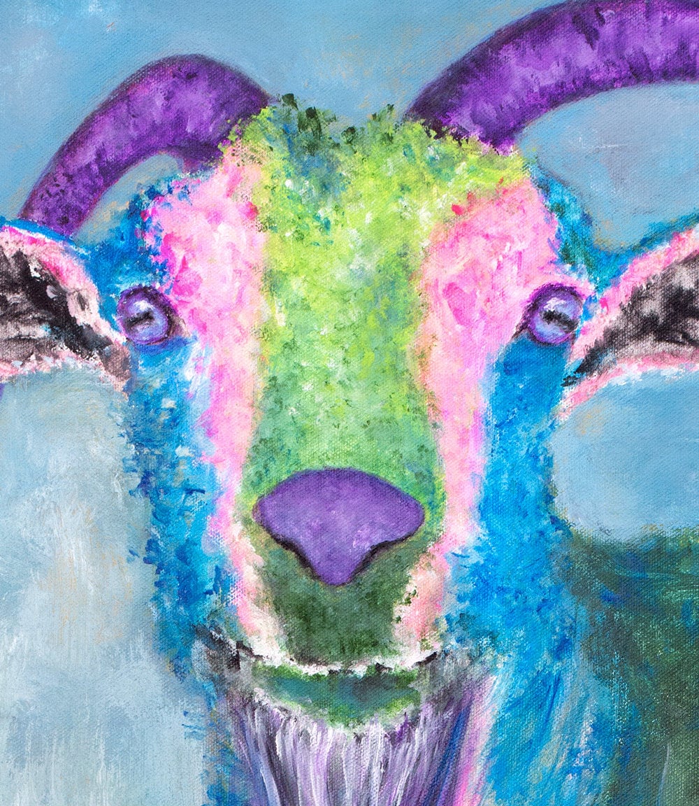 Billy Goat Painting - 20x24"