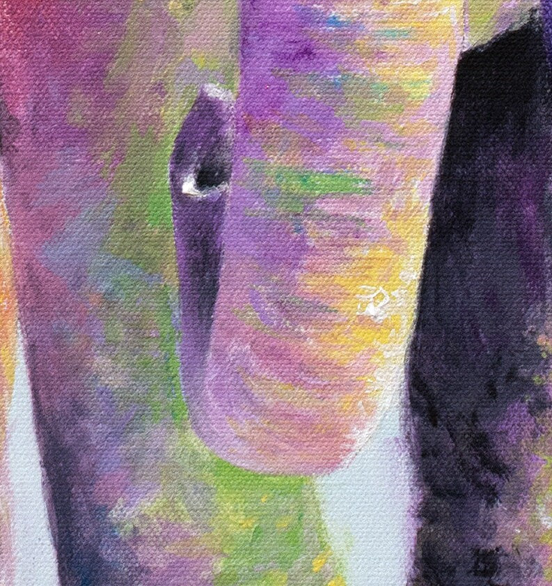 Elephant Titan Painting - 24x30"